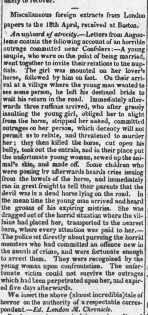 The_Evening_Post_1820_05_19_Page_2 Boston
